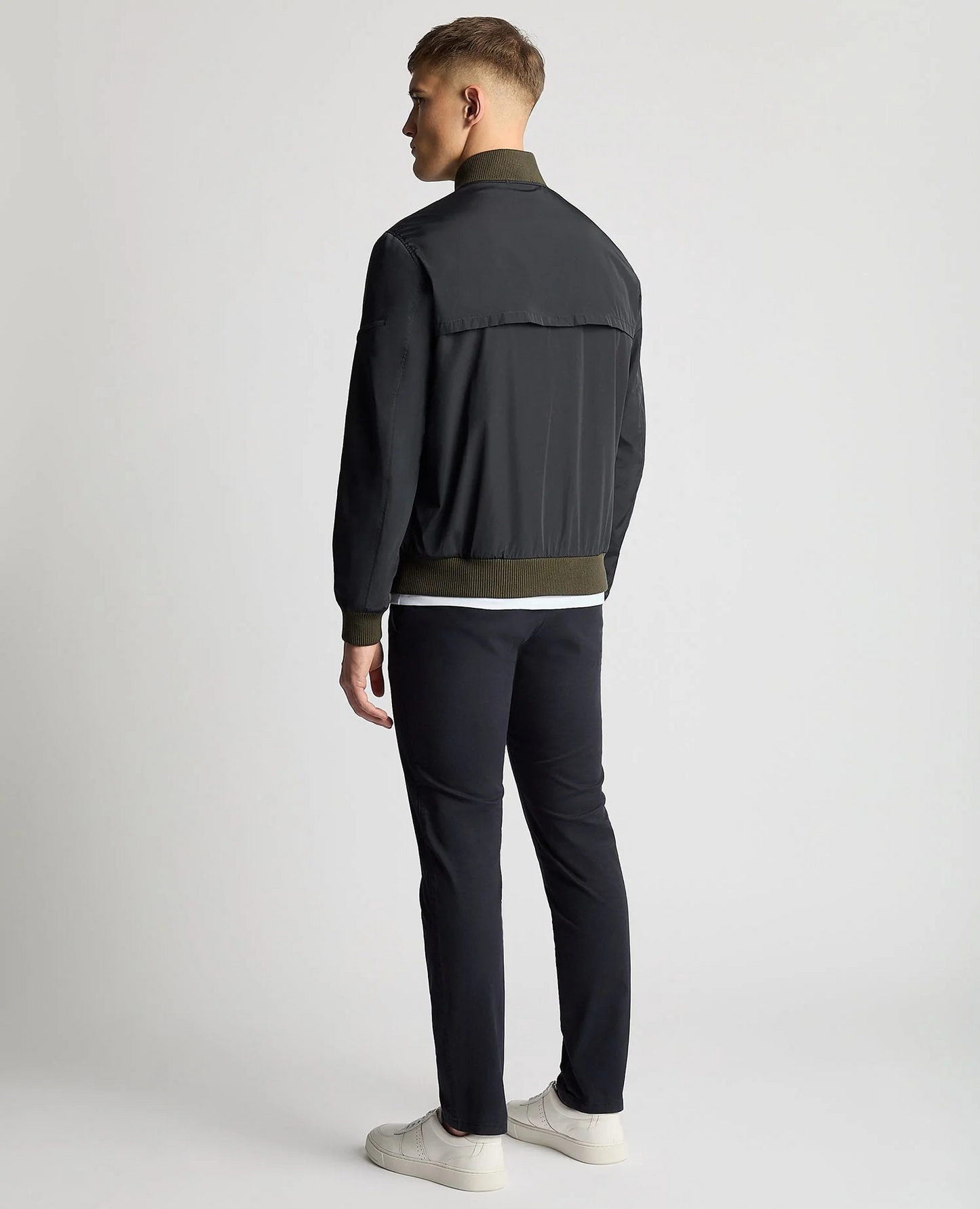Remus Uomo Regular Fit Showerproof Bomber Jacket (Navy)