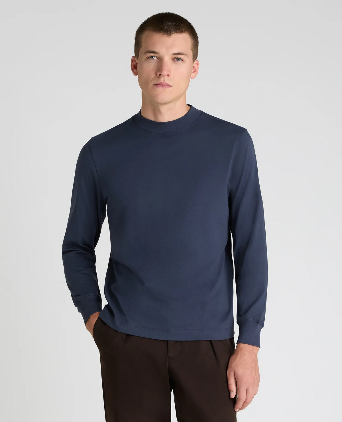 Remus Long sleeve t shirt navy