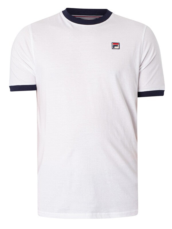 Fila Marconi Ringer T-Shirt (White/Navy)