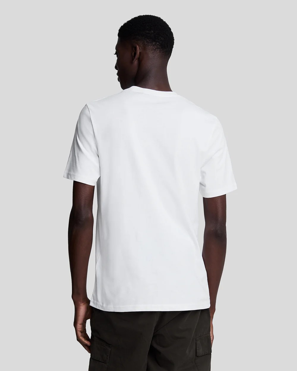 Lyle & Scott Tonal Eagle T-Shirt (White)