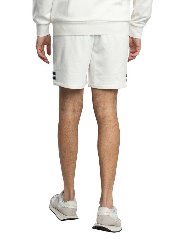 Sergio Tacchini New Orion Sweat Shorts (Gardenia/Maritime Blue)