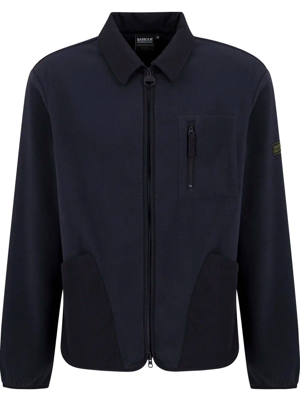 Mens Barbour International Albby Microfleece Overshirt