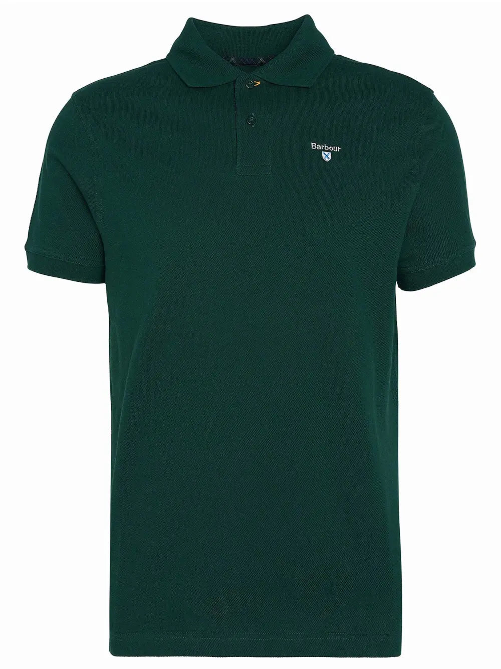 Barbour international Tartan Pique Polo Shirt