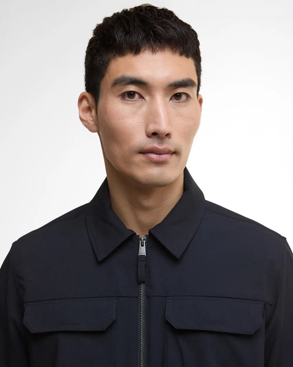 Mens Barbour International Ash Overshirt