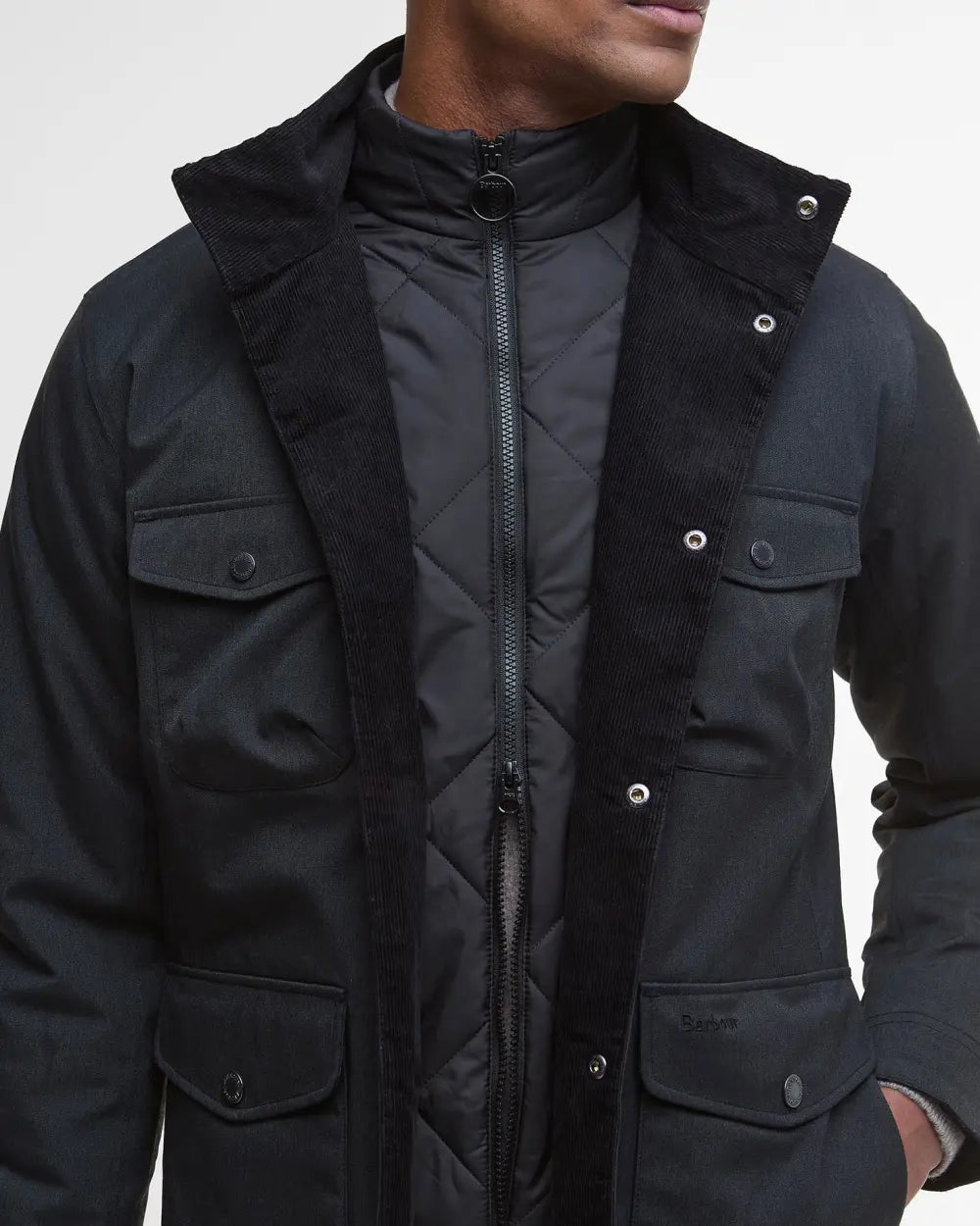 Mens Barbour International Winter Ogston Waterproof Jacket