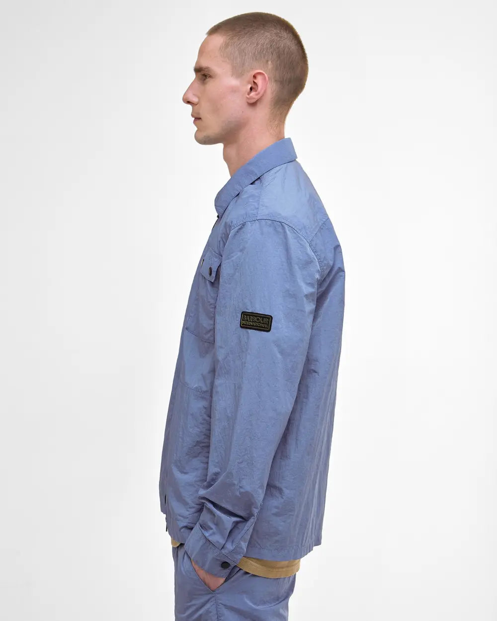 Mens Barbour International Inline Overshirt