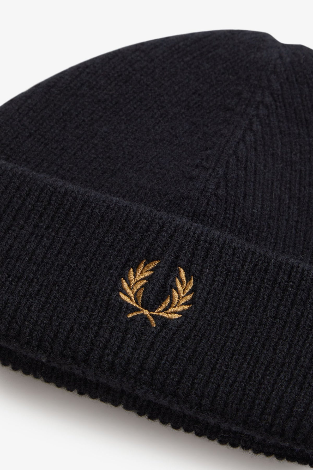 Fred Perry Classic Wool Beanie Black