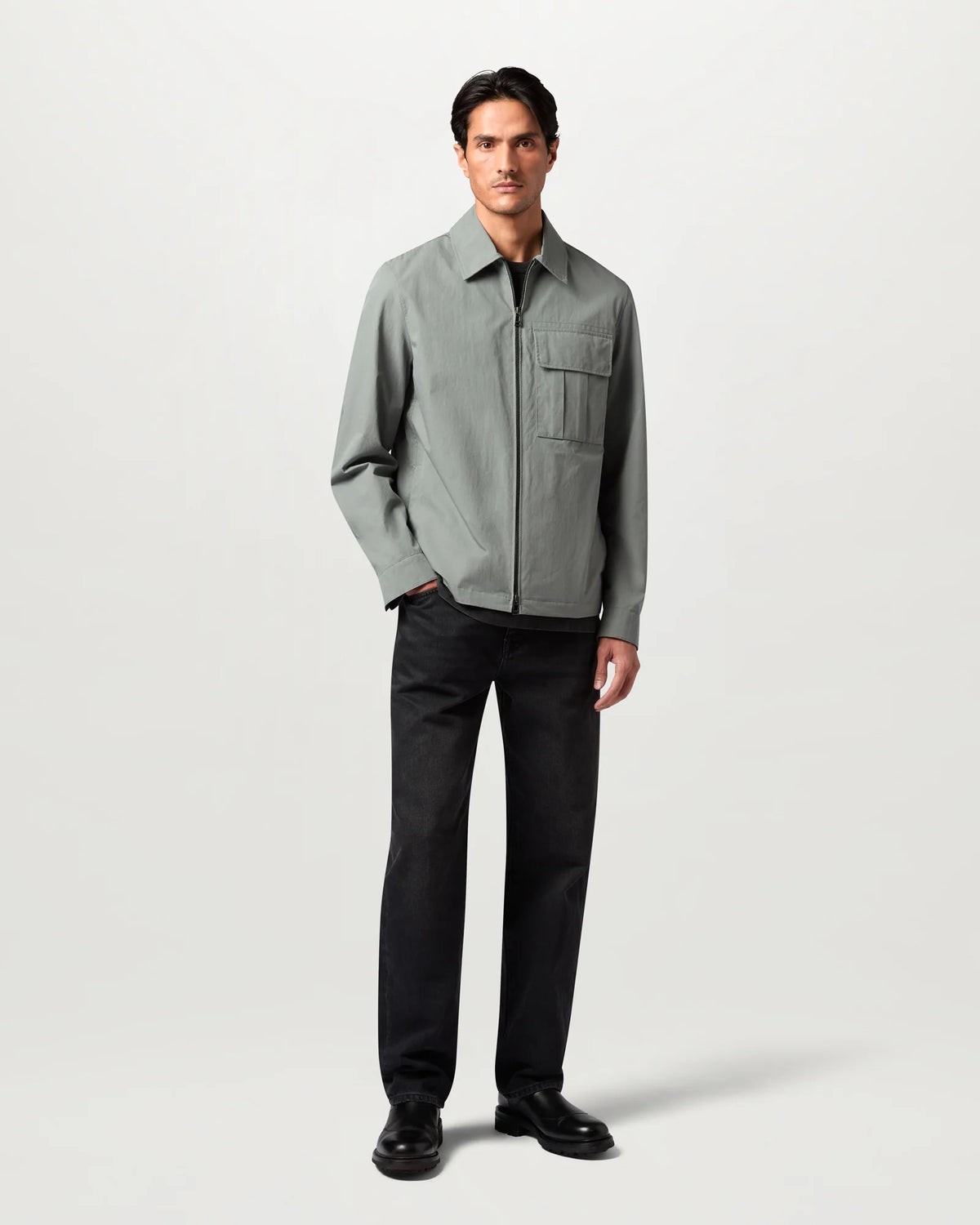 Belstaff overshirt Atlantic grey