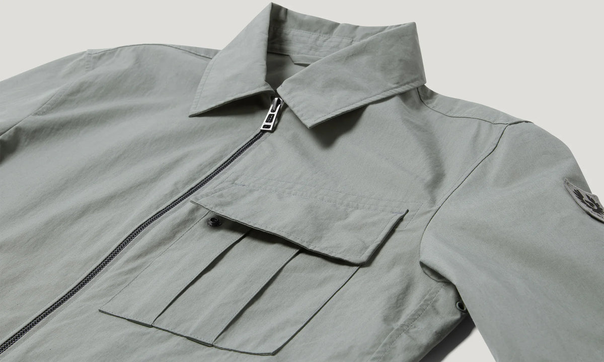 Belstaff overshirt Atlantic grey