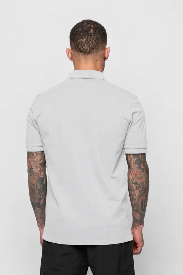 Valére Milano polo shirt Grey