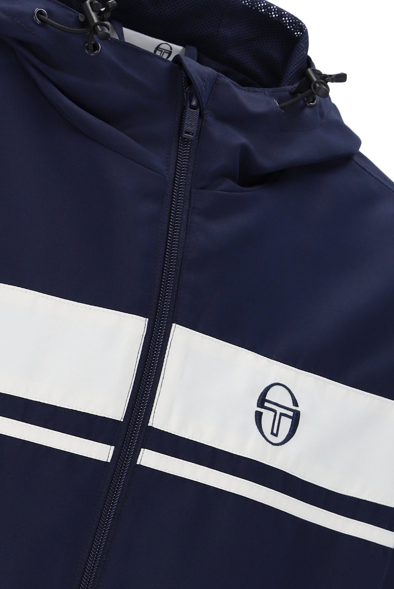 Sergio Tacchini Damarindo Windbreaker Jacket (Maritime/Gardenia)