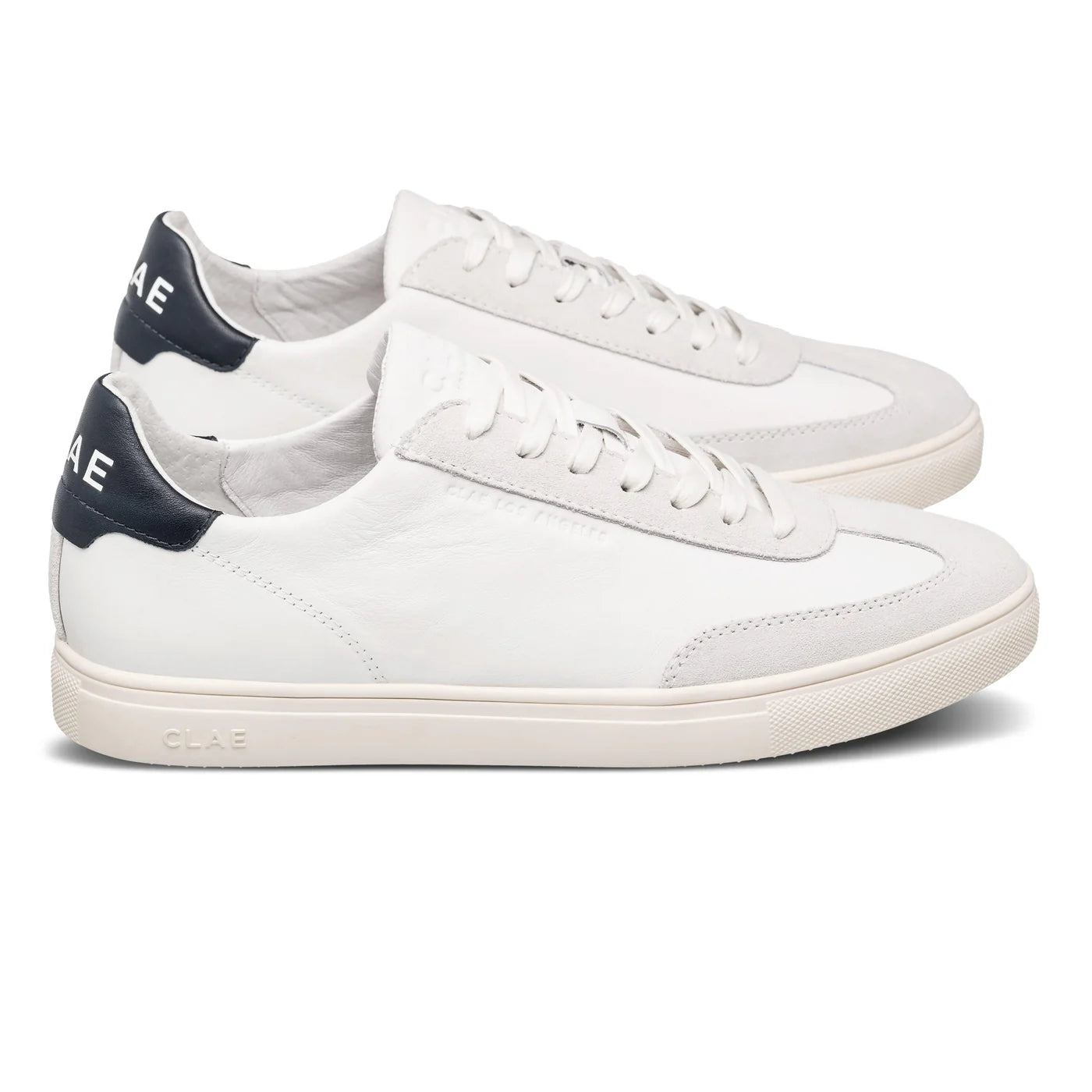 Clae Deane Trainers (White/Navy)