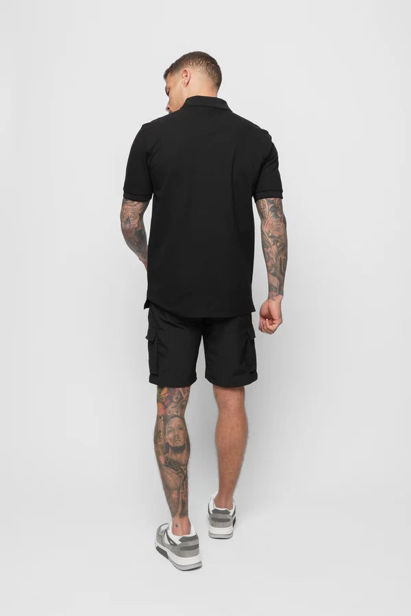 Valére Milano polo shirt Black