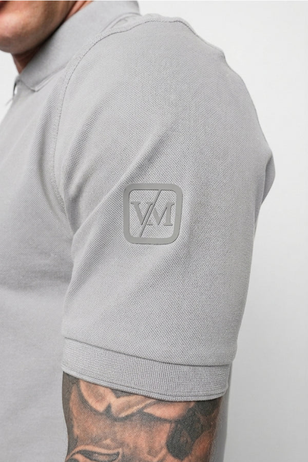 Valére Milano polo shirt Grey