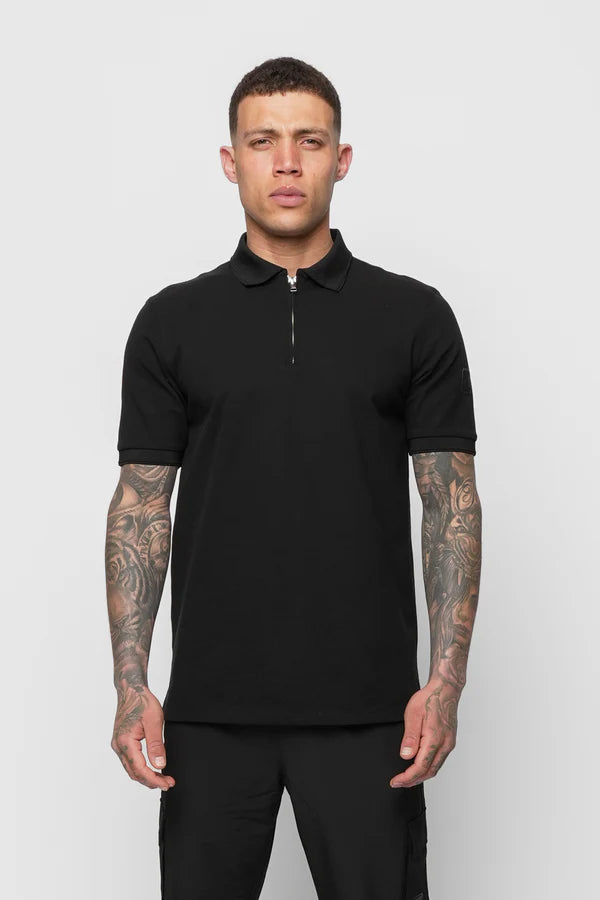 Valére Milano polo shirt Black