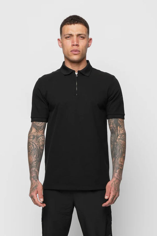 Valére Milano polo shirt Black