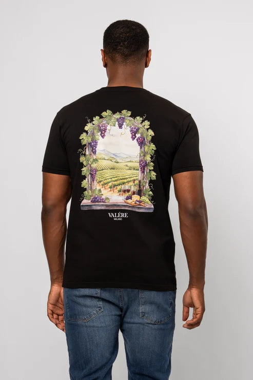 Valere Milano Greco  t shirt Black