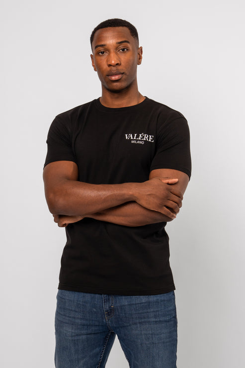 Valere Milano Greco  t shirt Black