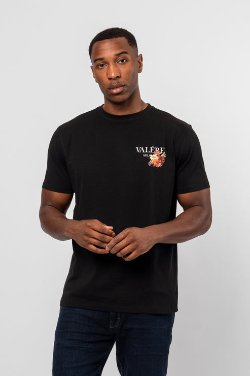 Valere Milano Gorzano T Shirt Black