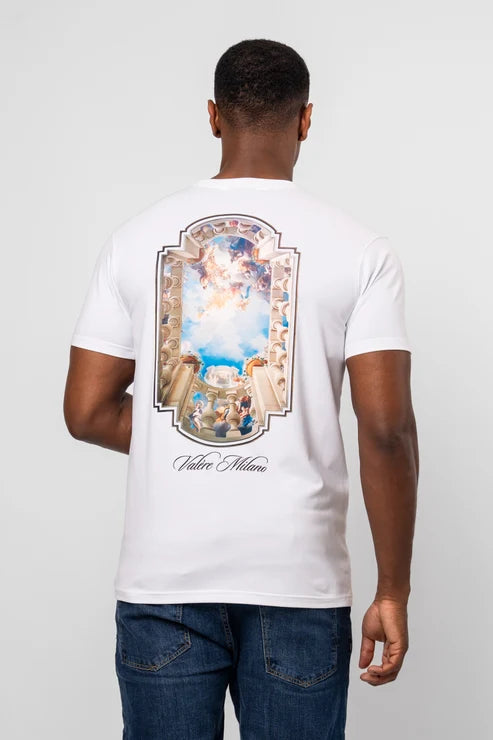 Valere Milano Traffordo T Shirt White