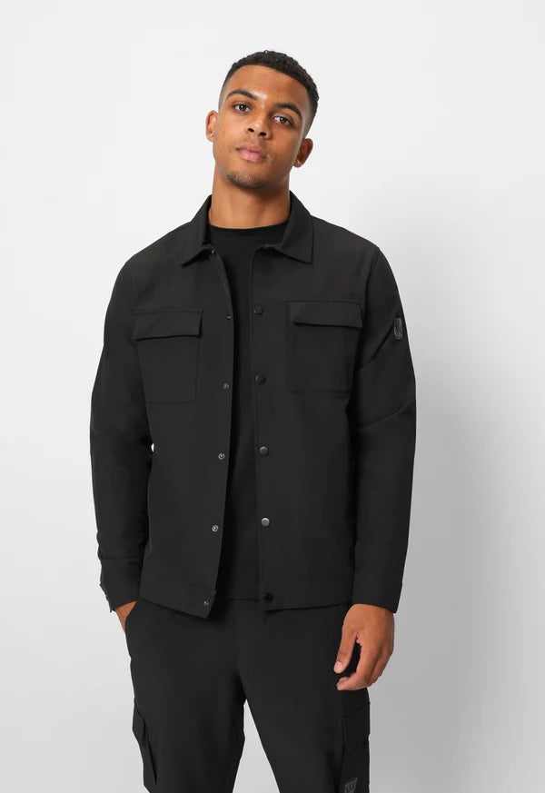 Valére Milano Overshirt Black