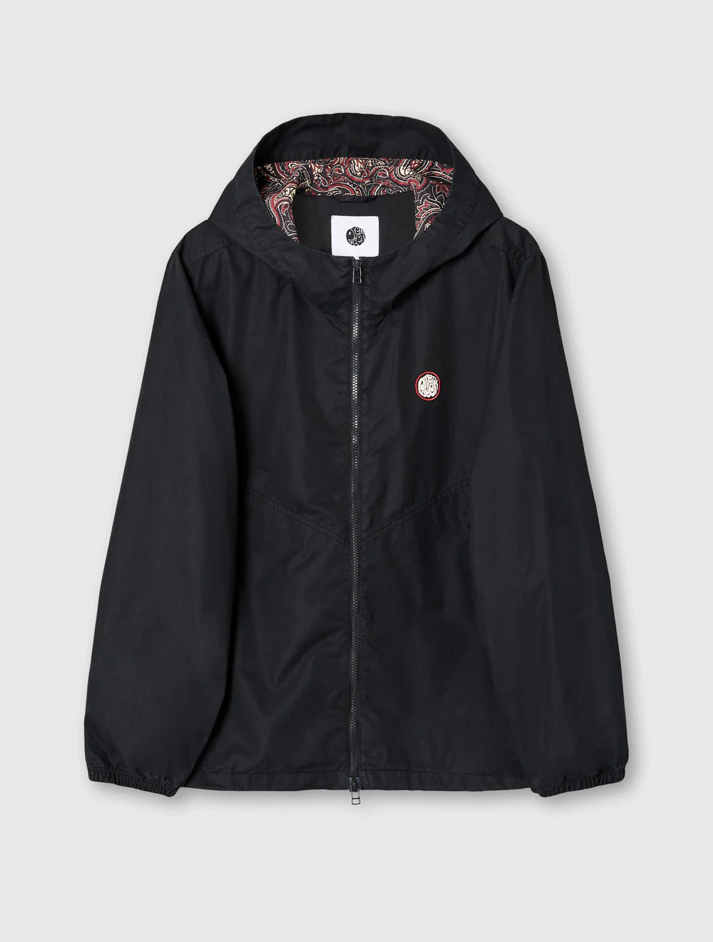 Mens Pretty Green Feltham Hooded Jacket (Black)