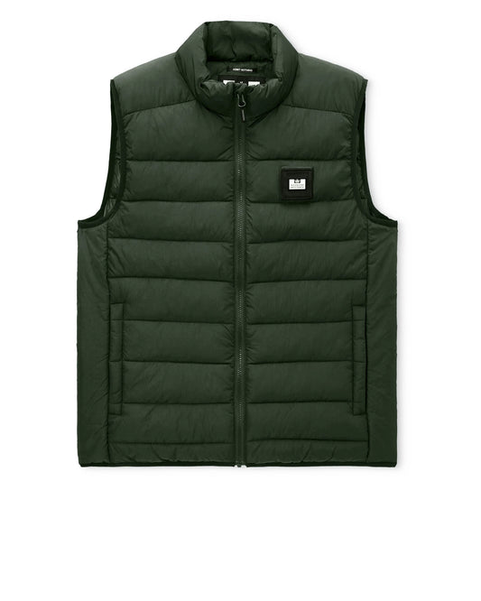 Weekend Offender Gacha Padded Gilet Forest Black Forest