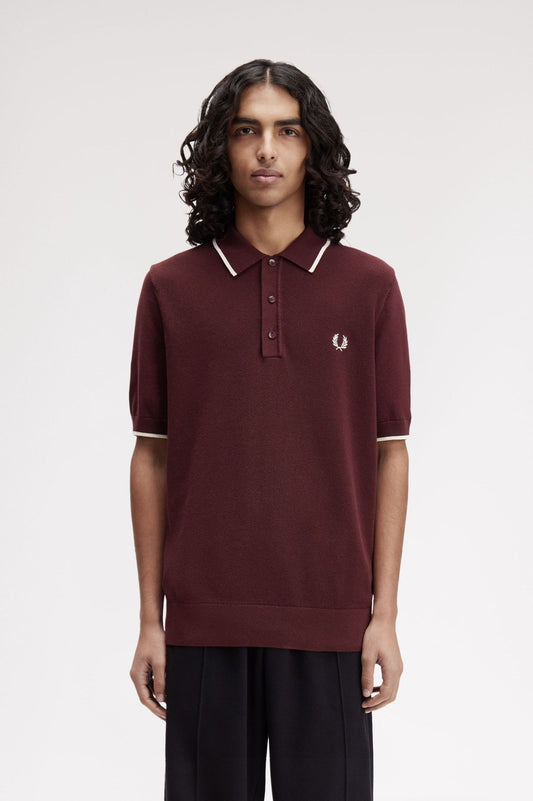 Fred Perry Pique Stitch Knitted Shirt K1307