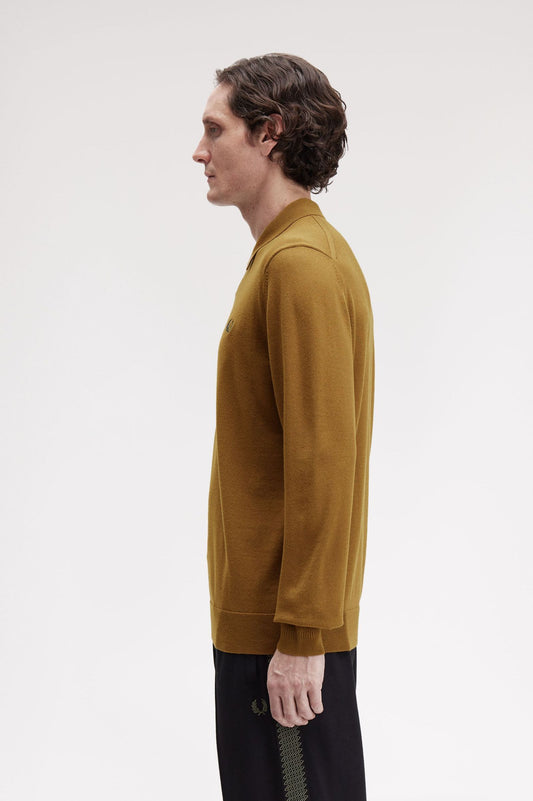 Fred Perry Classic Knitted Shirt Ls K4535