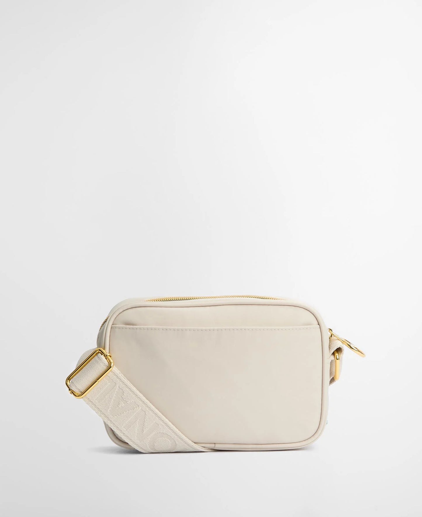 Barbour Womens Micro Qualify Crossbody Bag (Light Pearl)