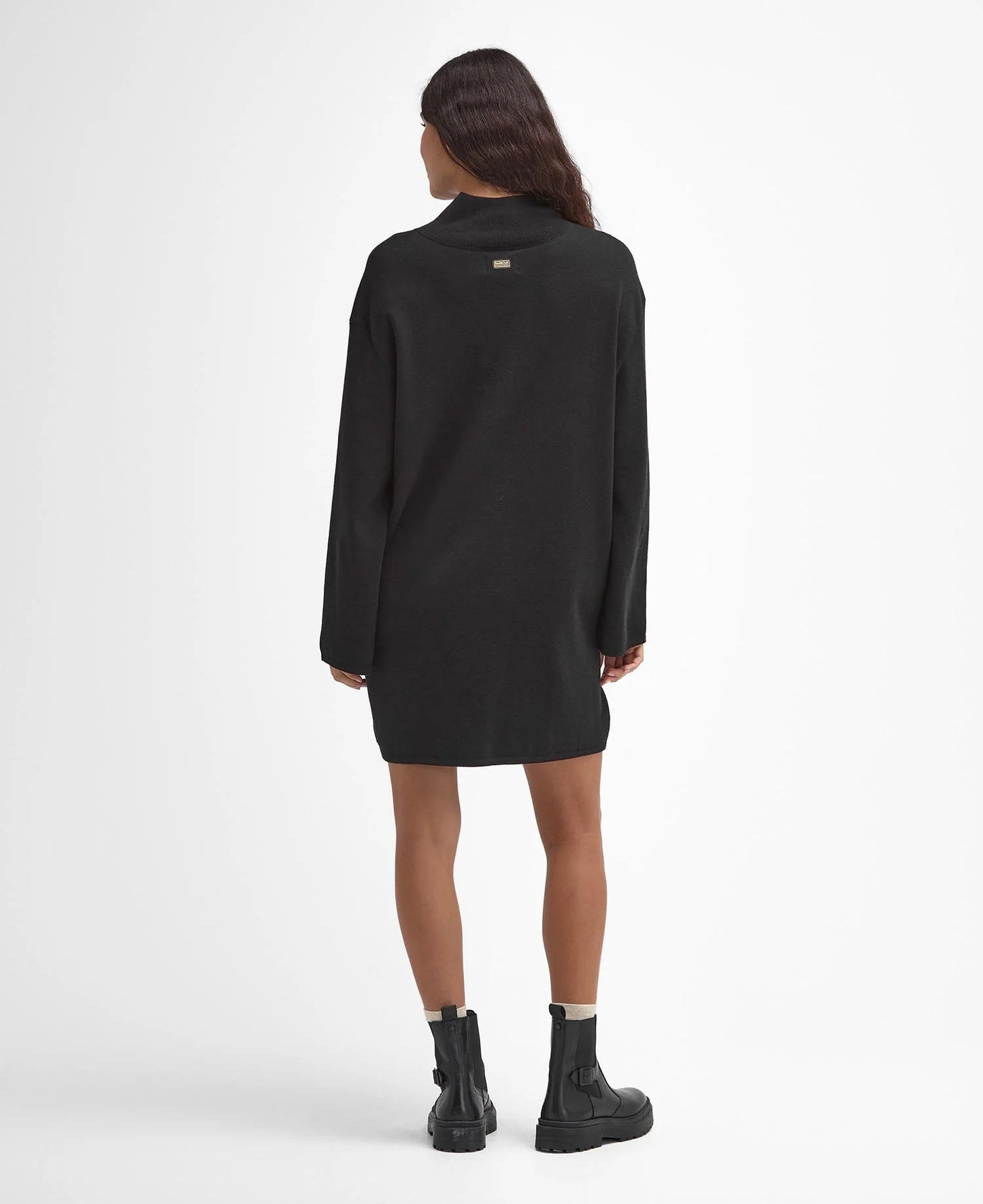 Barbour Womens Meir Knitted Mini Dress (Classic Black)