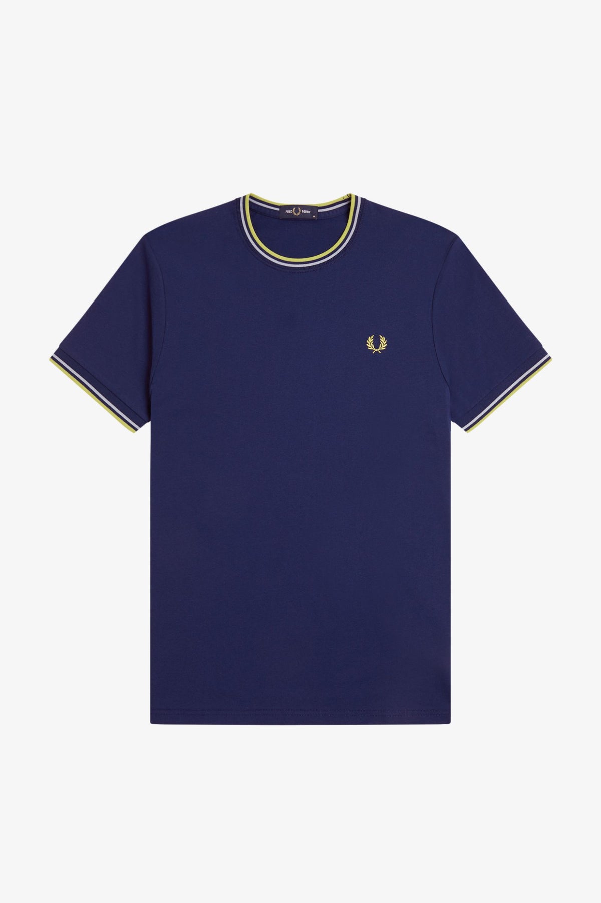 Fred Perry twin tipped t shirt frenchnavy/dskbl/cit