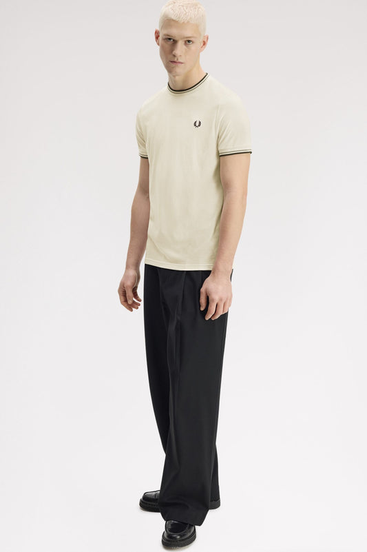 Fred Perry T shirt Ecru