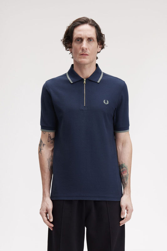 Fred Perry Crepe Pique Polo Shirt