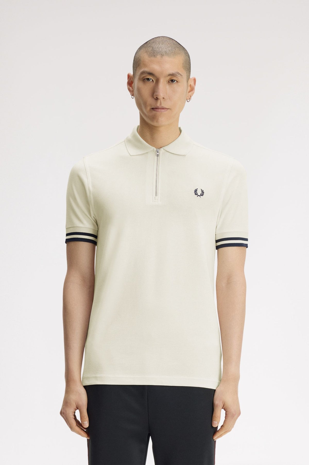 Fred Perry Polo Shirt Ecru