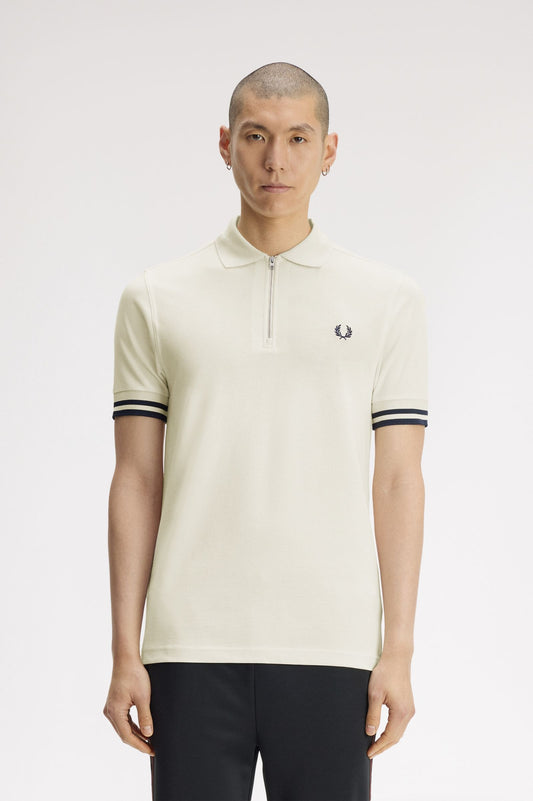 Fred Perry Polo Shirt Ecru