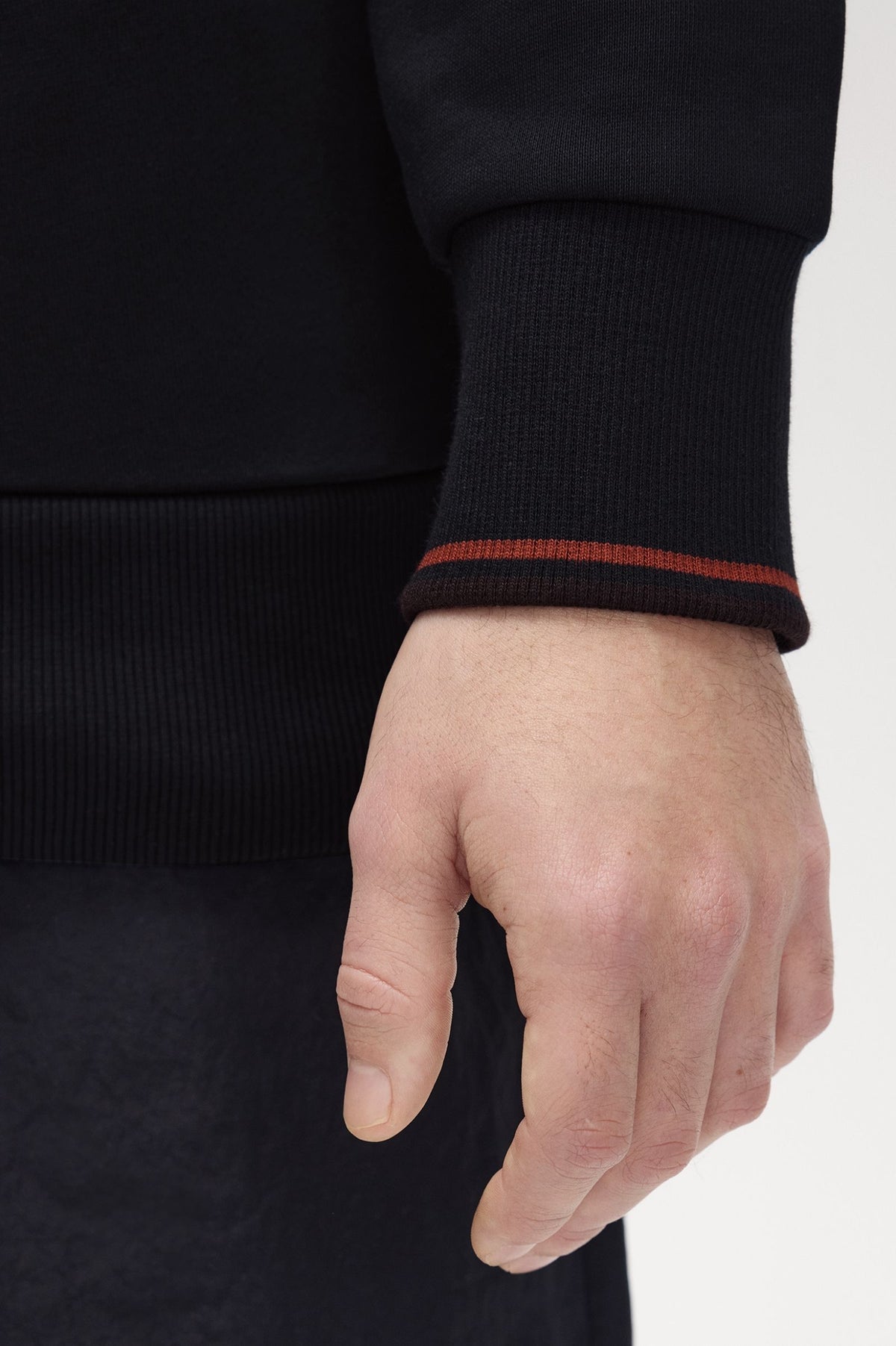 Fred Perry M3574 quarter zip Sweatshirt navy