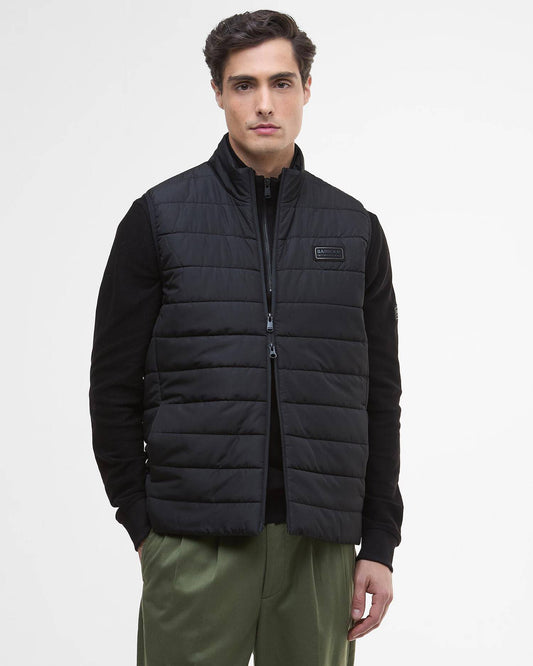 Barbour Aldon  quilted gilet Black