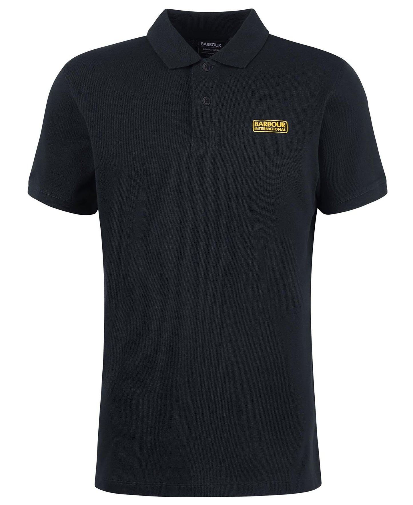 Mens Barbour Essential Polo Shirt (Black)