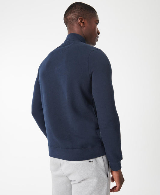 Mens Barbour Essential Half-Zip Sweatshirt (Navy)