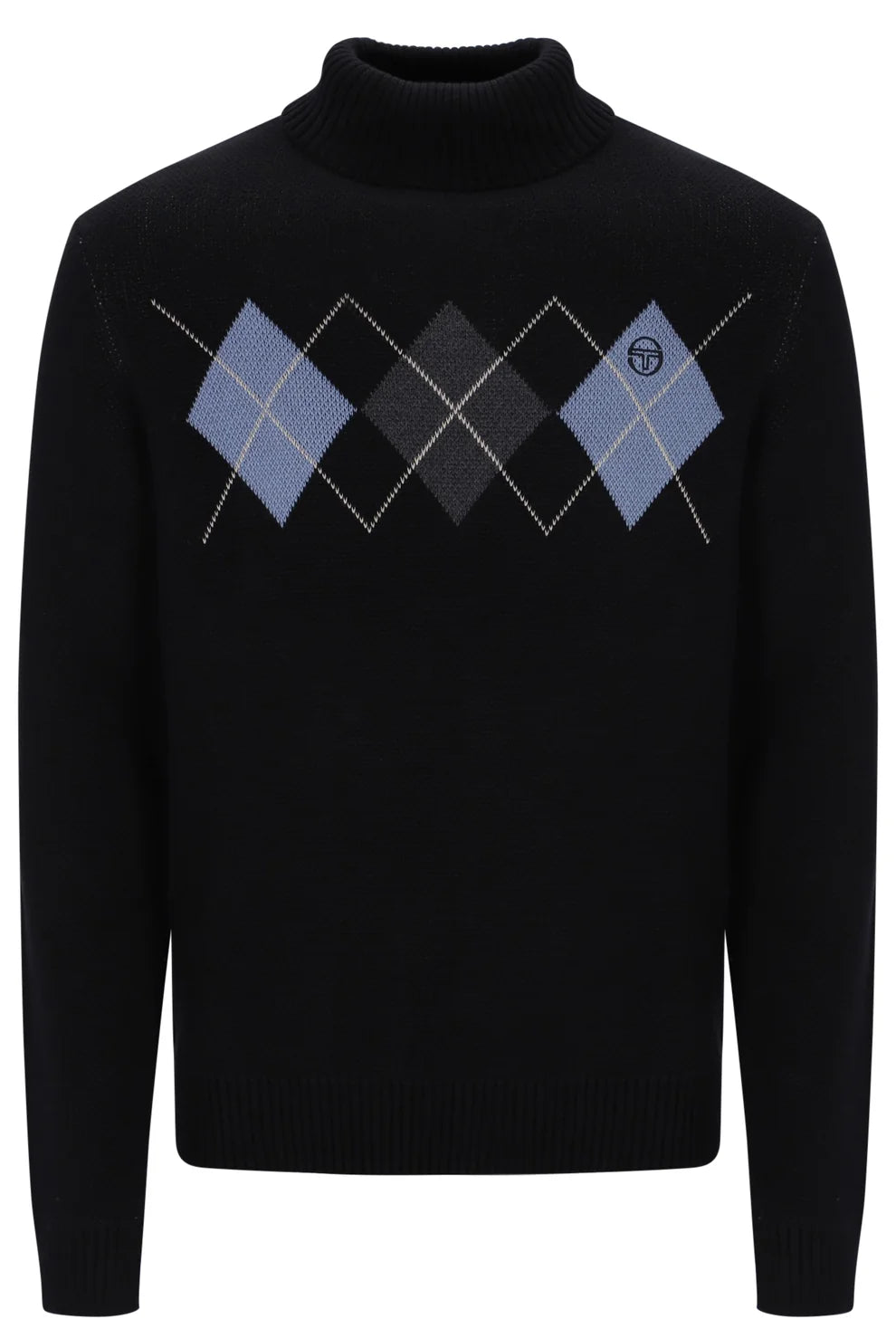 Sergio Tacchini Moretti Roll Neck Black