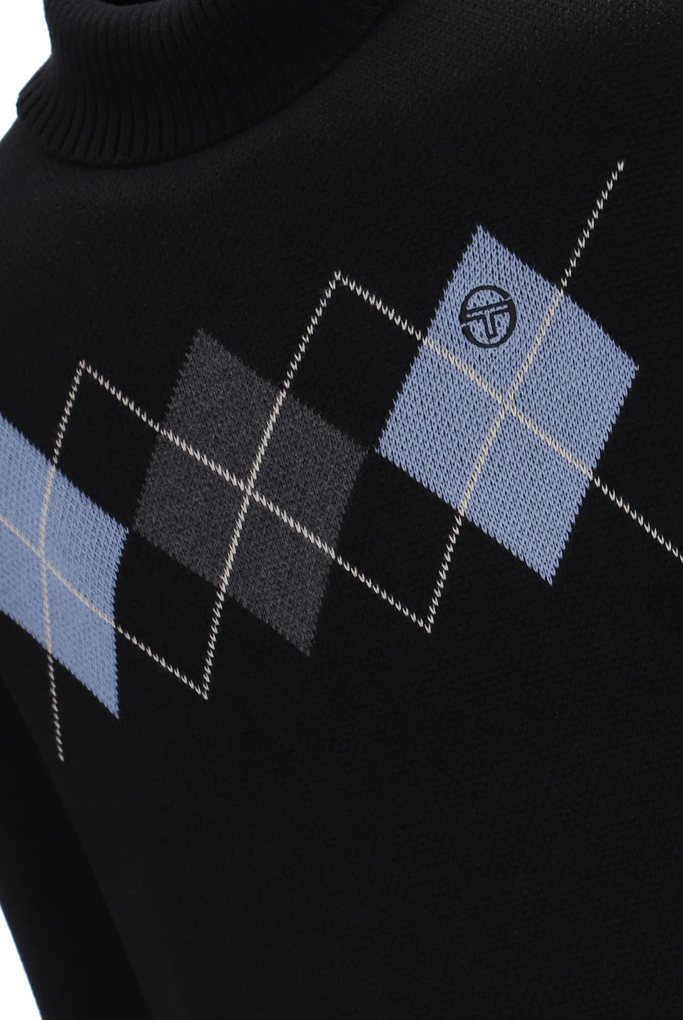 Sergio Tacchini Moretti Roll Neck Black