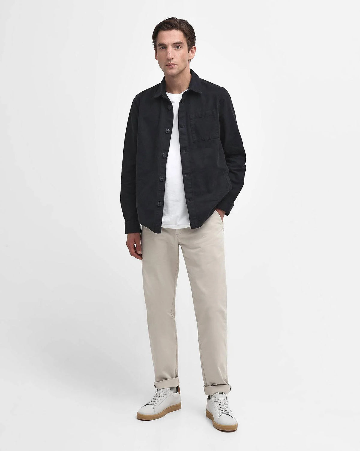 Barbour Overshirt navy