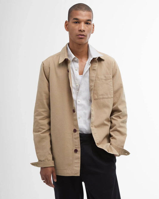 Barbour Overshirt Stone