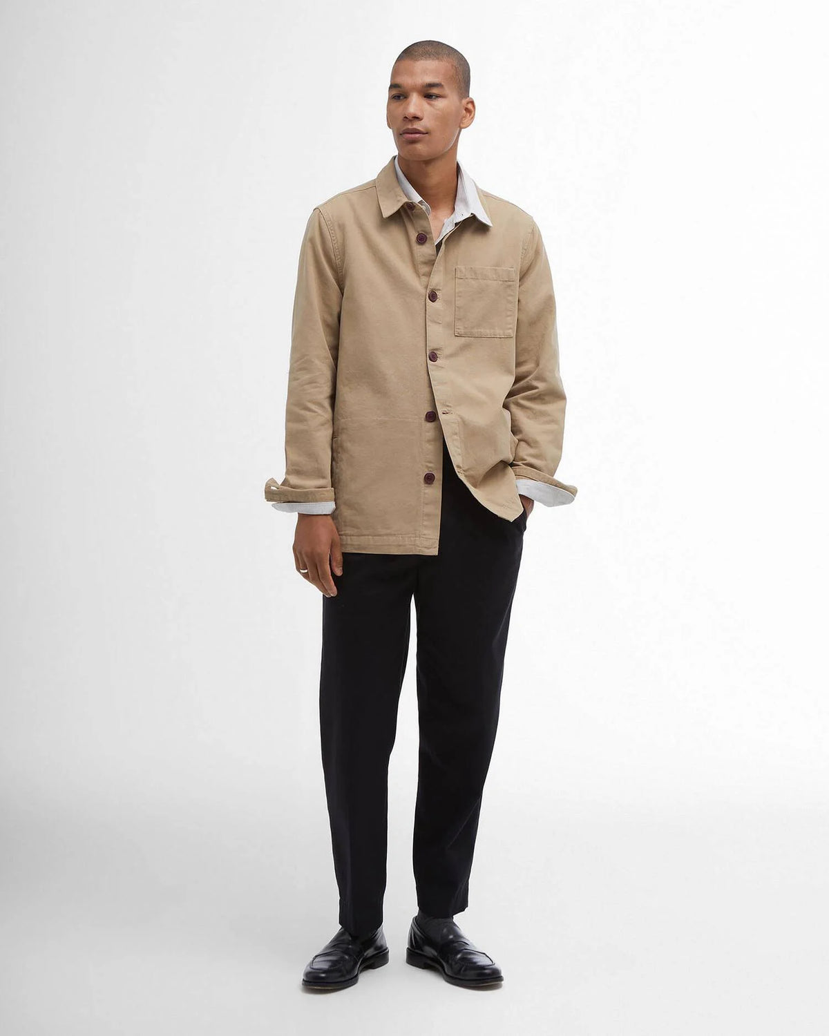 Barbour Overshirt Stone