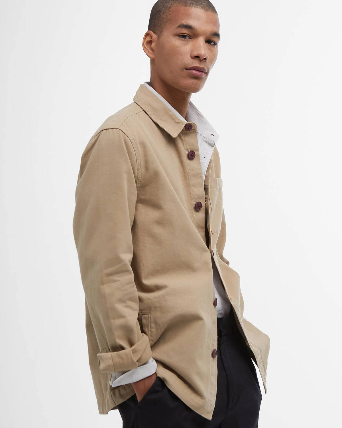 Barbour Overshirt Stone