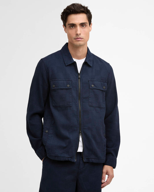 Barbour Overshirt navy