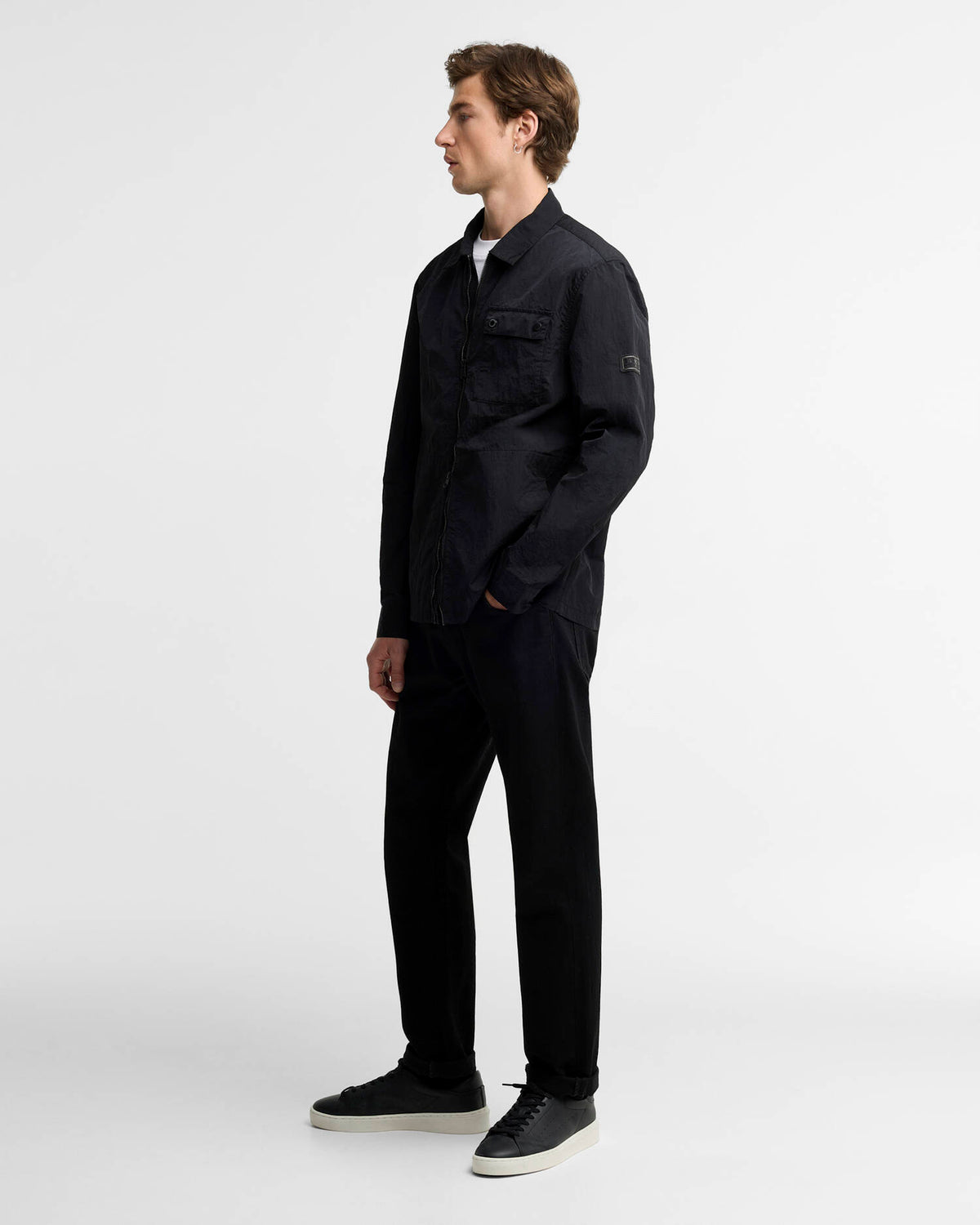 Barbour Inline Overshirt Black
