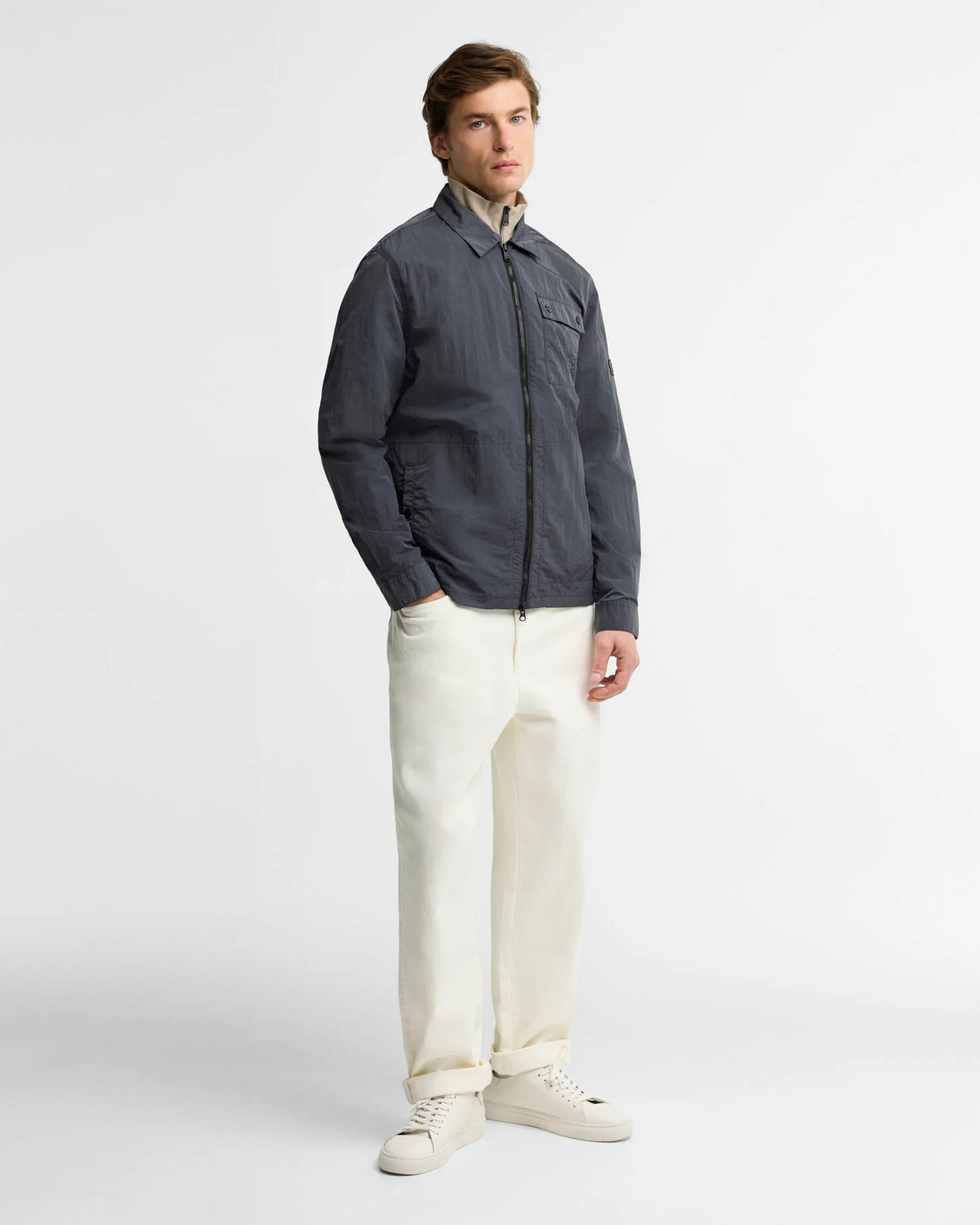 Barbour Inline Overshirt Asphalt