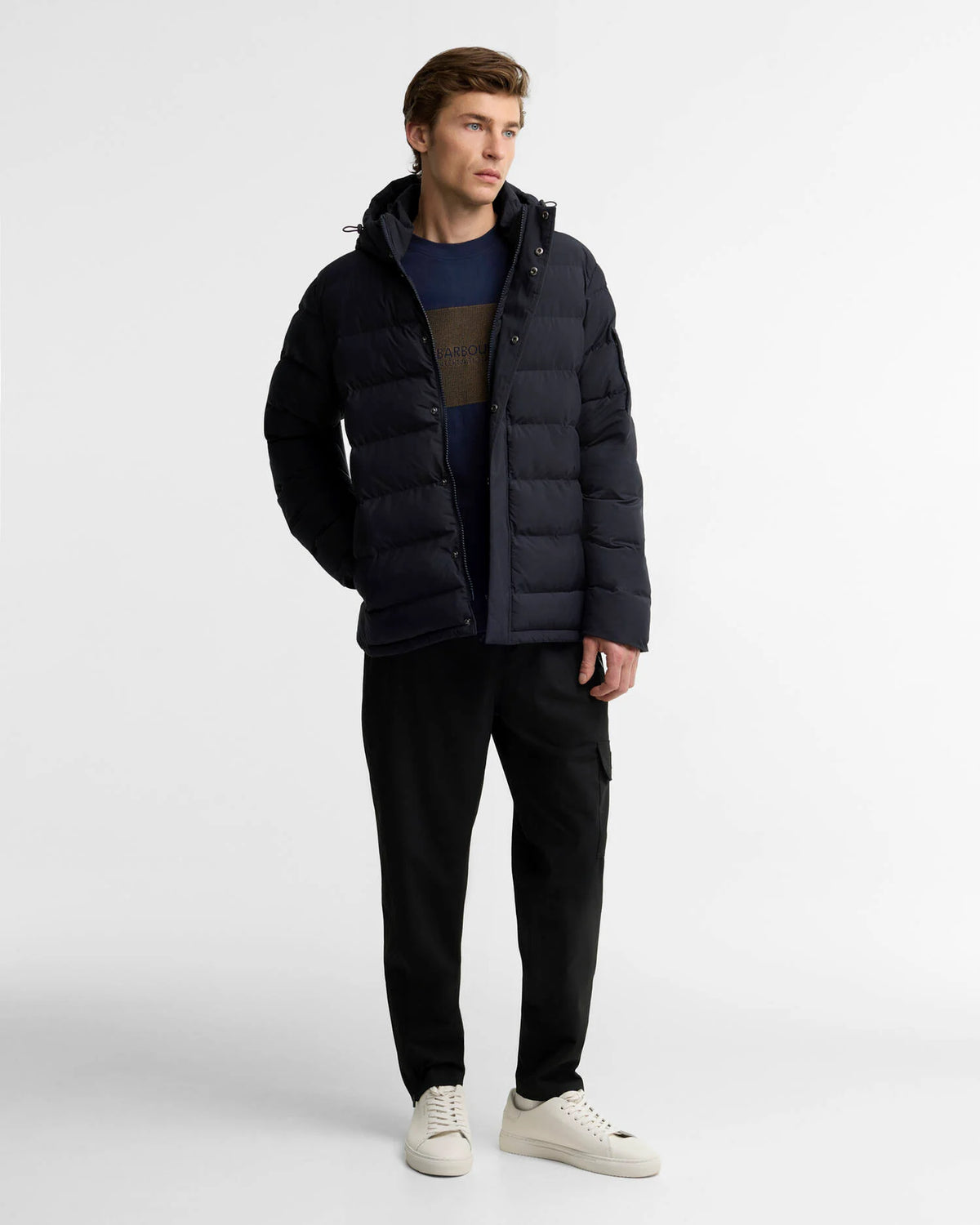 Barbour Daleson Puffer jacket navy
